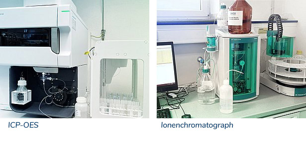 2 Laborgeräte: ICP-OES und Ionenchromatograph